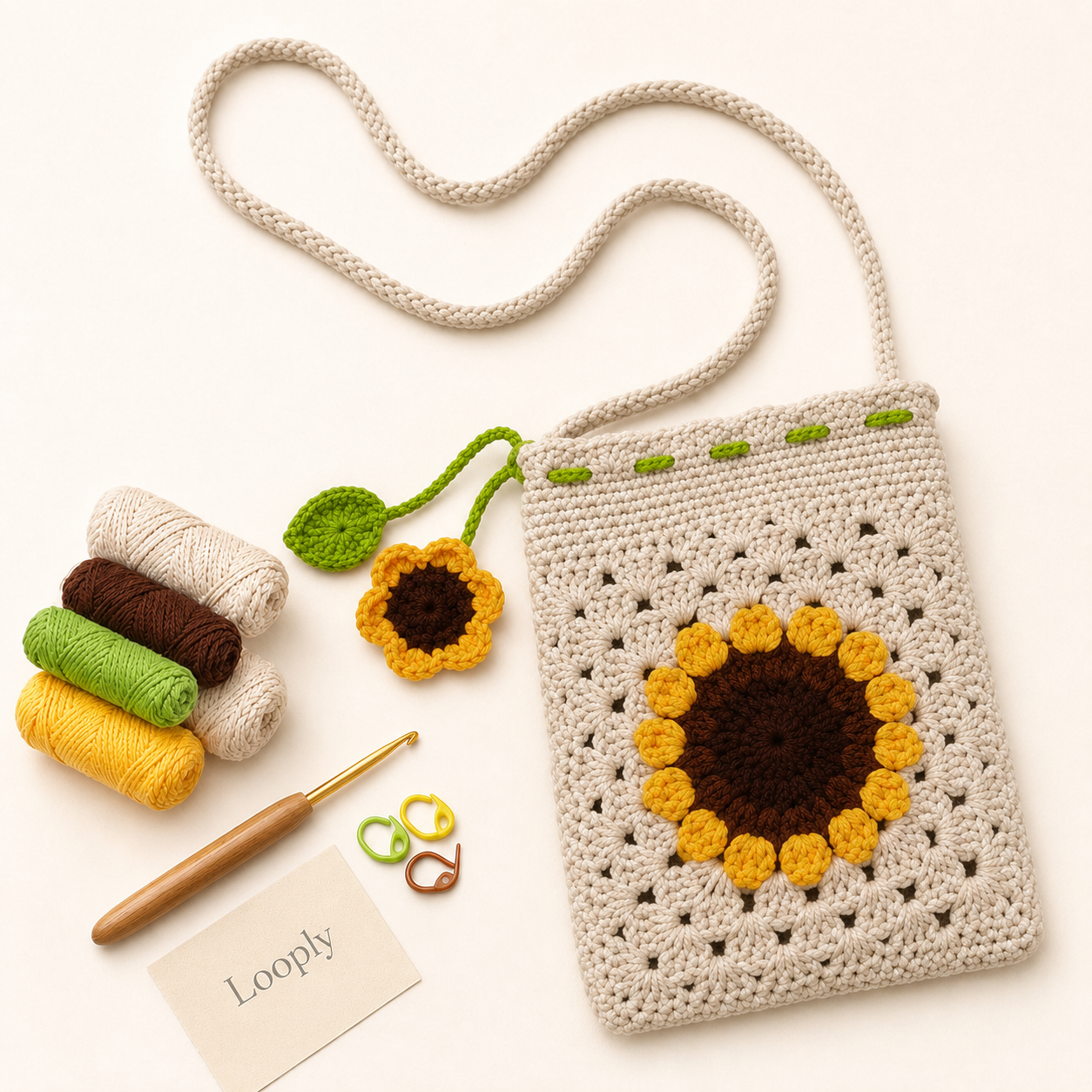 Sunflower kit contents preview