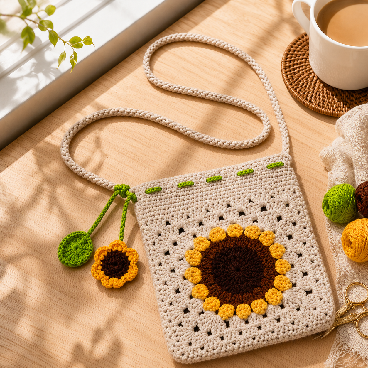 Sunflower bag lifestyle preview